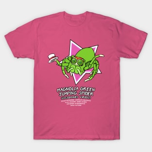 Magnolia Green Jumping Spider T-Shirt